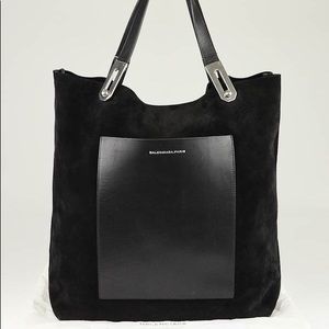 Balenciaga large suede tote